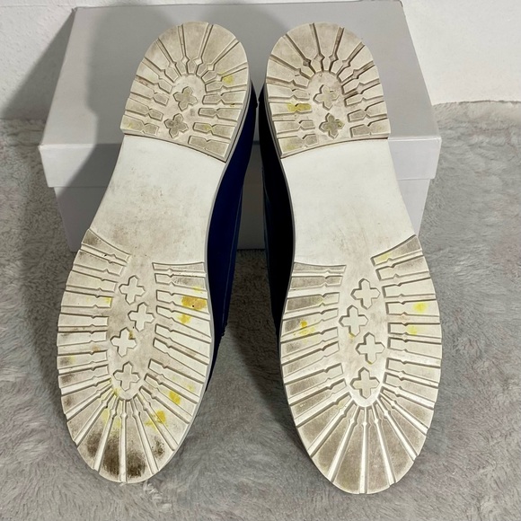 Talbots Navy Blue Leather Loafers Women’s Size 9.5M - Picture 7 of 9